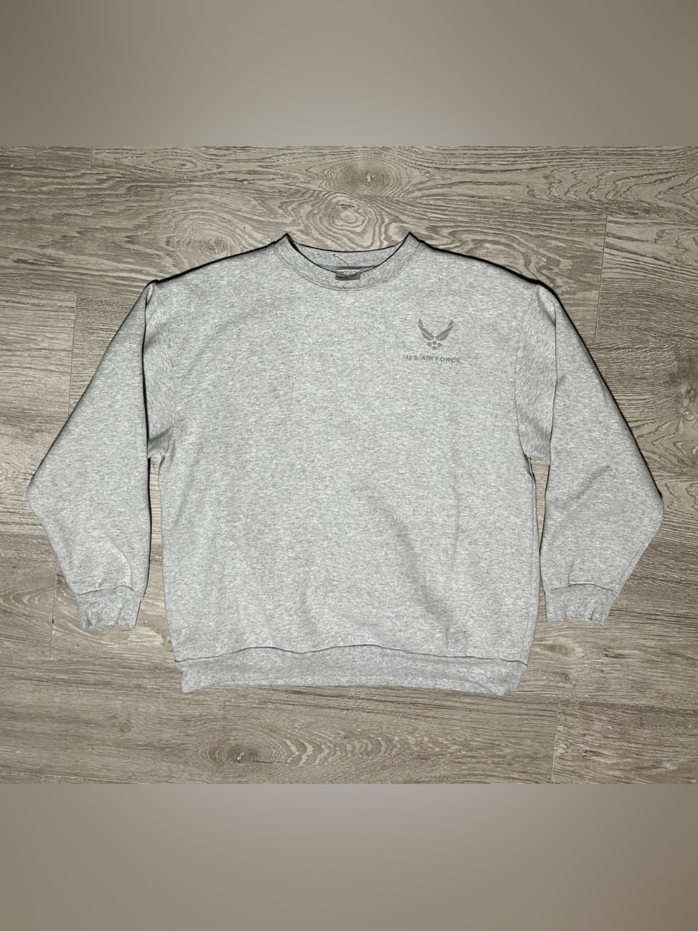 US Air Force Men’s Grey Crewneck Sweater
